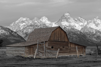 Moulton Barn Tetons Wyoming